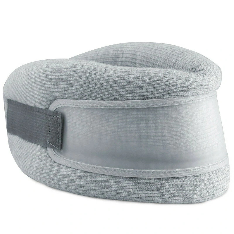 (image for) 2-in-1 Adjustable Neck Brace Collar Cervical Support Traction Pain Relief Device